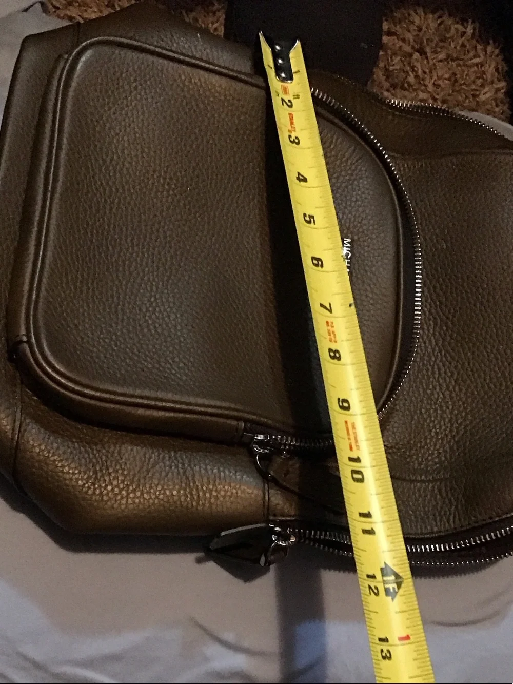 Michael Kors pebbled leather
